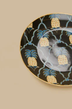 FARM Rio  Cadeaux|Le Bonheur À La Table<Assiette à dessert romantique à l'ananas