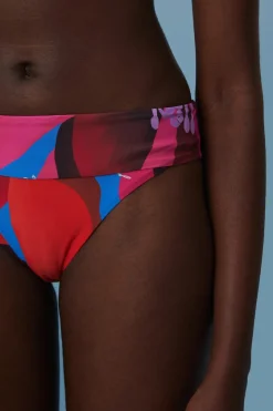 FARM Rio Bikinis<Bas de bikini fleuri aquarelle