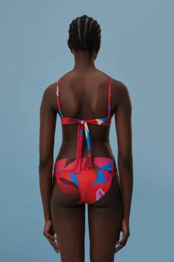 FARM Rio  Bikinis<Bas de bikini fleuri aquarelle