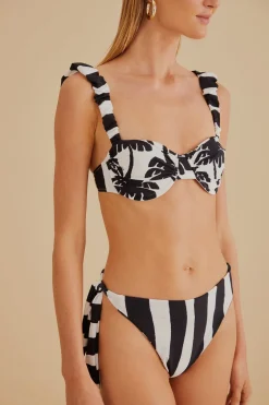 FARM Rio  Bikinis<Bas de bikini réversible en noix de coco
