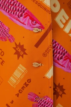 FARM Rio  Vestes<Blazer orange coupe poisson frais