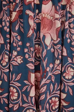 FARM Rio  Robes Courtes<Bleu sarcelle - Robe courte à manches longues Ainika Charm