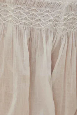 FARM Rio Chemisiers<Blouse à manches courtes Off-White Blue Yard