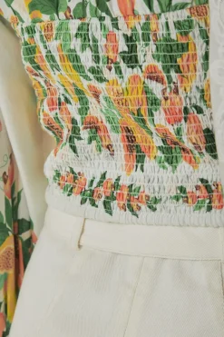 FARM Rio Chemisiers<Blouse à salade de papaye blanc cassé