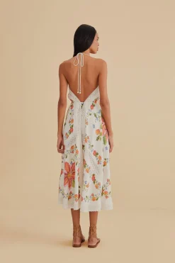 FARM Rio Des Dissimulations<Cache-maillot en dentelle vitamine banane blanche