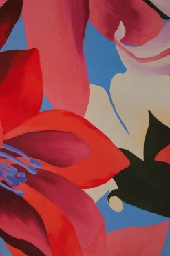 FARM Rio  Des Dissimulations<Cache-maillot sans manches à fleurs aquarelle