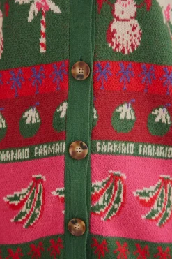 FARM Rio  Cadeaux|Gilets<Cardigan Ainika de Noël tropical