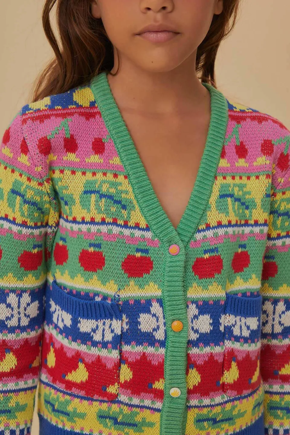 FARM Rio Gilets<Cardigan en tricot pour enfants Sweet Orchard