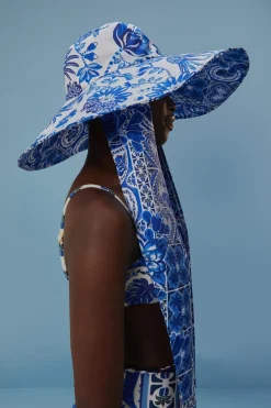 FARM Rio Chapeaux<Chapeau de seau de rêve de tuile bleue