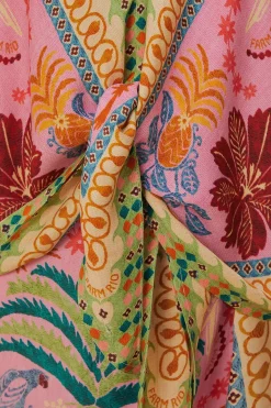 FARM Rio  Chemisiers<Écharpe Queen Fruits Rose Blouse en viscose Lenzing™ Ecovero™