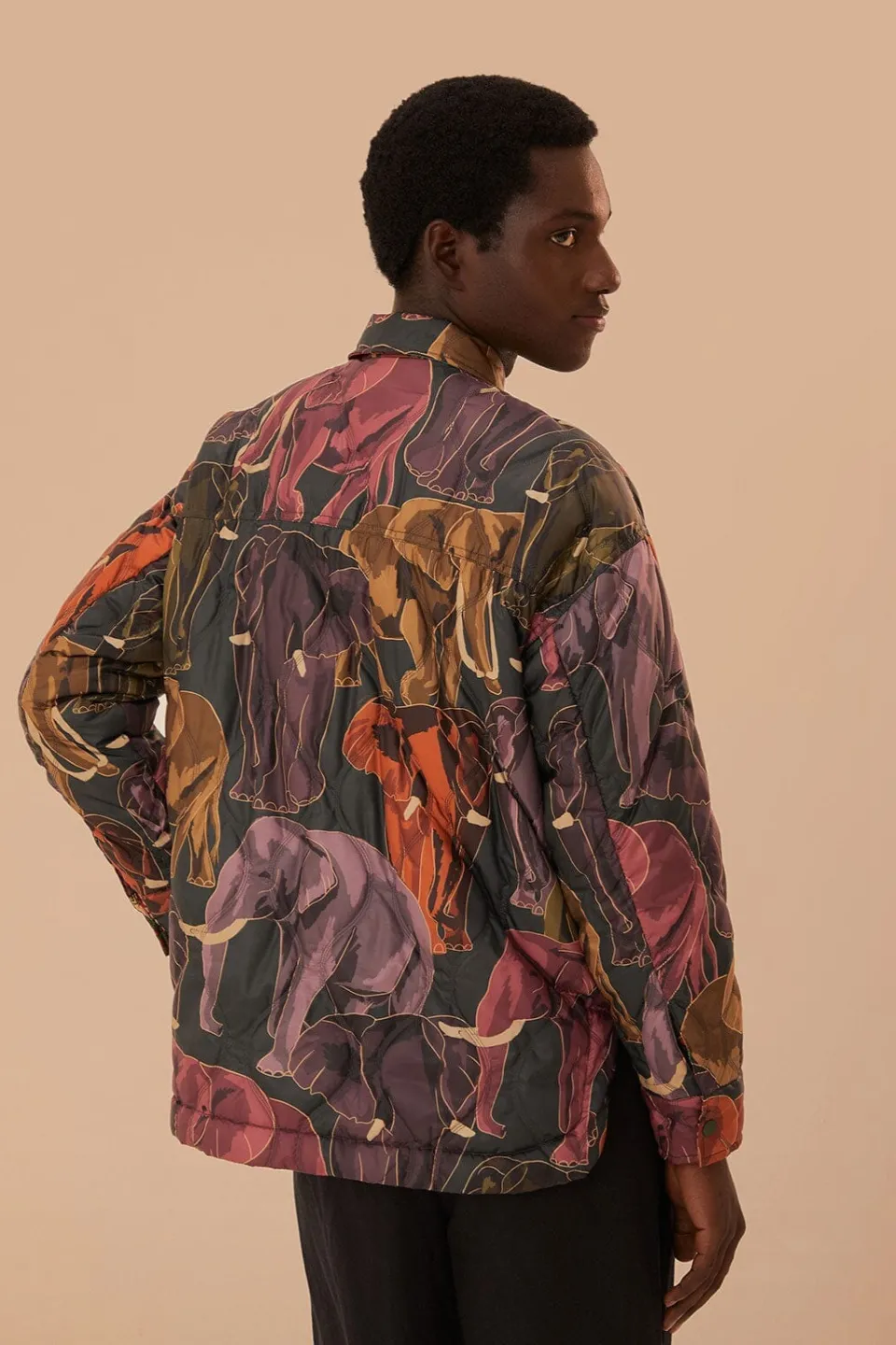 FARM Rio Doudounes<Chemise réversible à imprimé éléphants