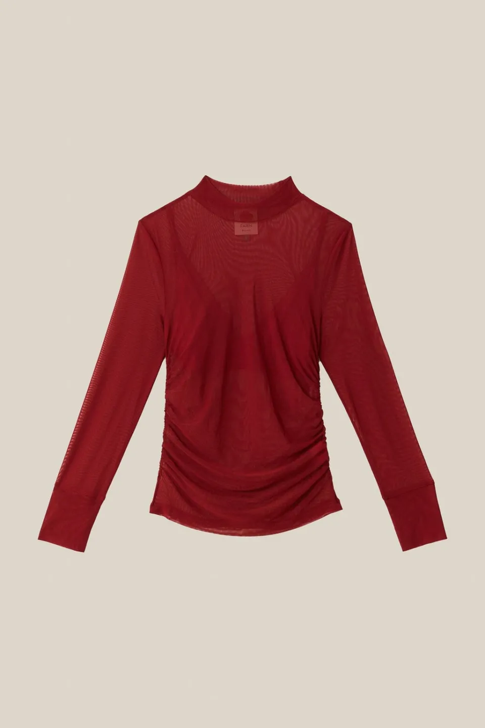 FARM Rio Chemisiers<Chemisier en jersey bordeaux