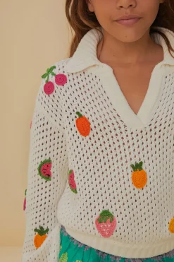 FARM Rio  Chemisiers<Chemisier pour enfants aux fruits au crochet