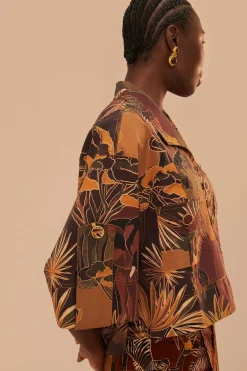 FARM Rio  Chemisiers<Chemisier utilitaire Savana Dream Caramel