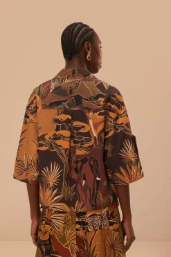 FARM Rio  Chemisiers<Chemisier utilitaire Savana Dream Caramel