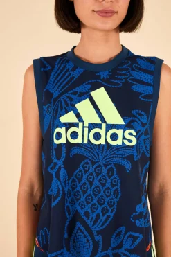 FARM Rio  Hauts Courts<Débardeur Adidas Farm Bleu