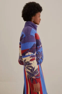 FARM Rio  Doudounes<Doudoune Carioca Tricot