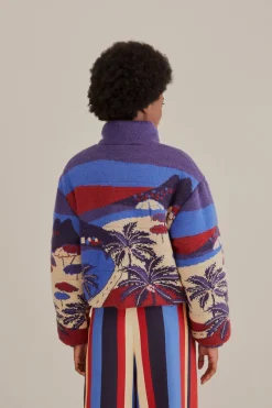 FARM Rio  Doudounes<Doudoune Carioca Tricot