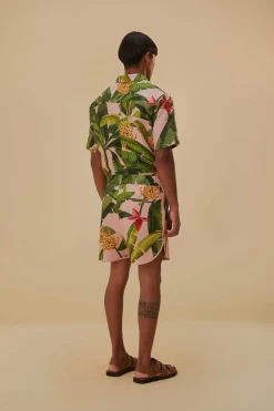 FARM Rio  Shorts<Feuilles de bananier Short Lenzing™ Ecovero™ Euroflax™