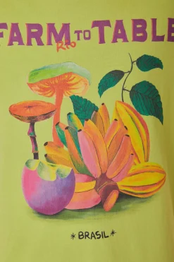 FARM Rio  T-shirts<Green Farm - Rio To Table - T-shirt en coton biologique