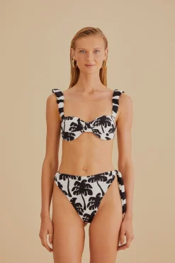 FARM Rio  Bikinis|Hauts Courts<Haut de bikini à armatures en noix de coco