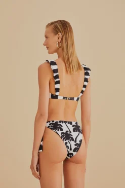 FARM Rio  Bikinis|Hauts Courts<Haut de bikini à armatures en noix de coco