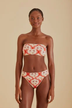 FARM Rio  Bikinis|Hauts Courts<Haut de bikini bandeau Summer Beach