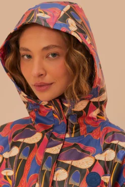 FARM Rio  Imperméables Et Parapluies|Manteaux<Imperméable court Champignons sauvages