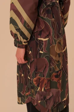FARM Rio  Manteaux|Imperméables Et Parapluies<Imperméable Maxi Elephants