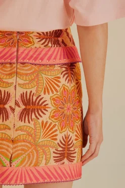 FARM Rio  Jupes<Jupe foulard en palmier des sables