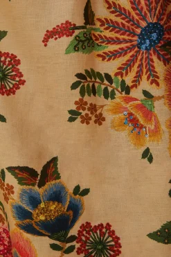 FARM Rio  Jupes<Jupe midi Euroflax™ Sable Delicate Garden
