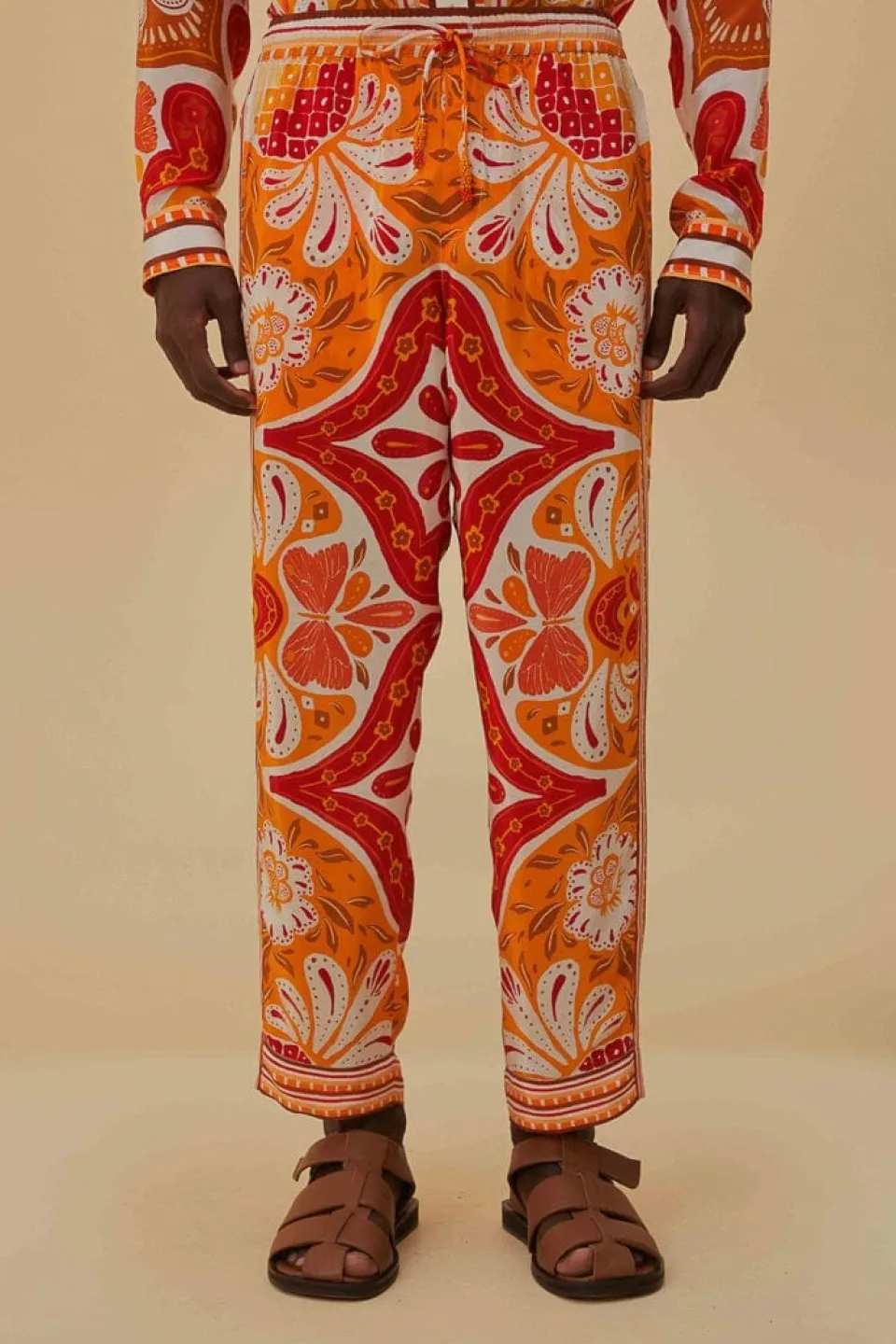 FARM Rio Pantalon<Magnifique pantalon écharpe