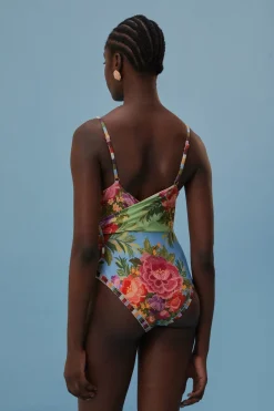 FARM Rio  Maillots De Bain Une Pièce<Maillot de bain une pièce avec foulards à fleurs