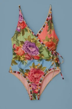 FARM Rio  Maillots De Bain Une Pièce<Maillot de bain une pièce avec foulards à fleurs