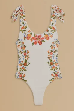 FARM Rio  Maillots De Bain Une Pièce|Robes Courtes<Maillot de bain une pièce blanc Banana Vitamin