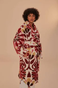 FARM Rio  Manteaux En Peluche|Manteaux<Manteau polaire à fleurs Ainika