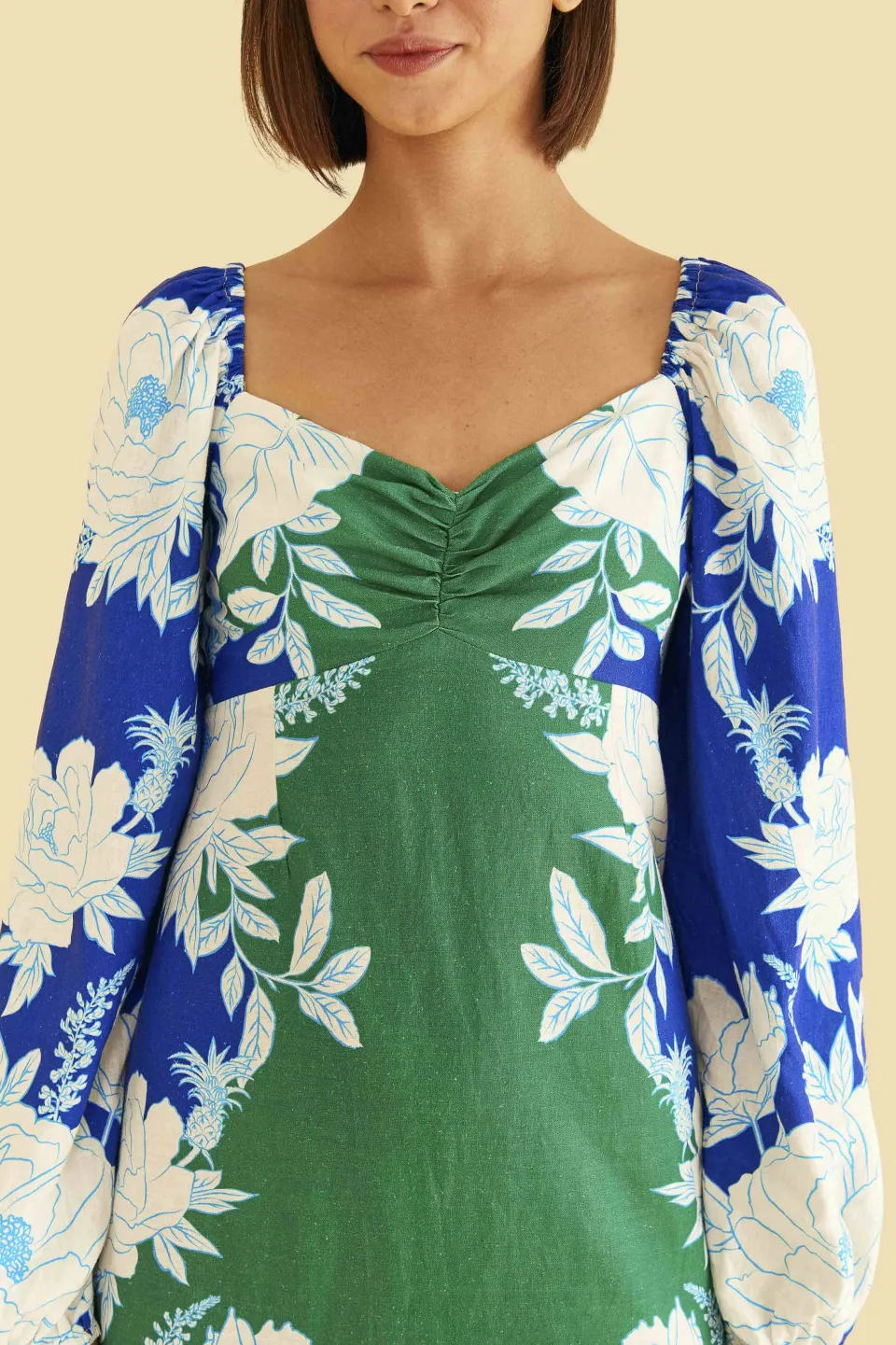 FARM Rio Robes Courtes<Mini-robe de jardin douce