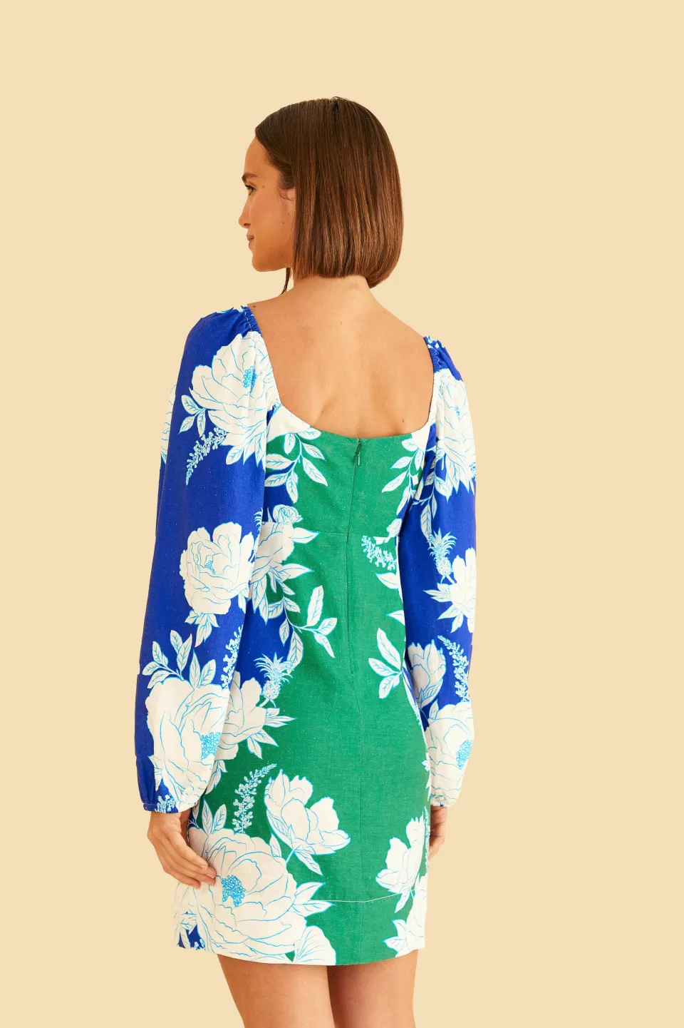 FARM Rio Robes Courtes<Mini-robe de jardin douce