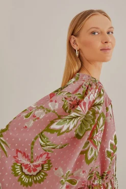 FARM Rio  Robes Courtes<Mini-robe fleurie Aura rose tendre