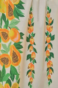 FARM Rio  Robes Courtes<Mini-robe foulard salade de papaye