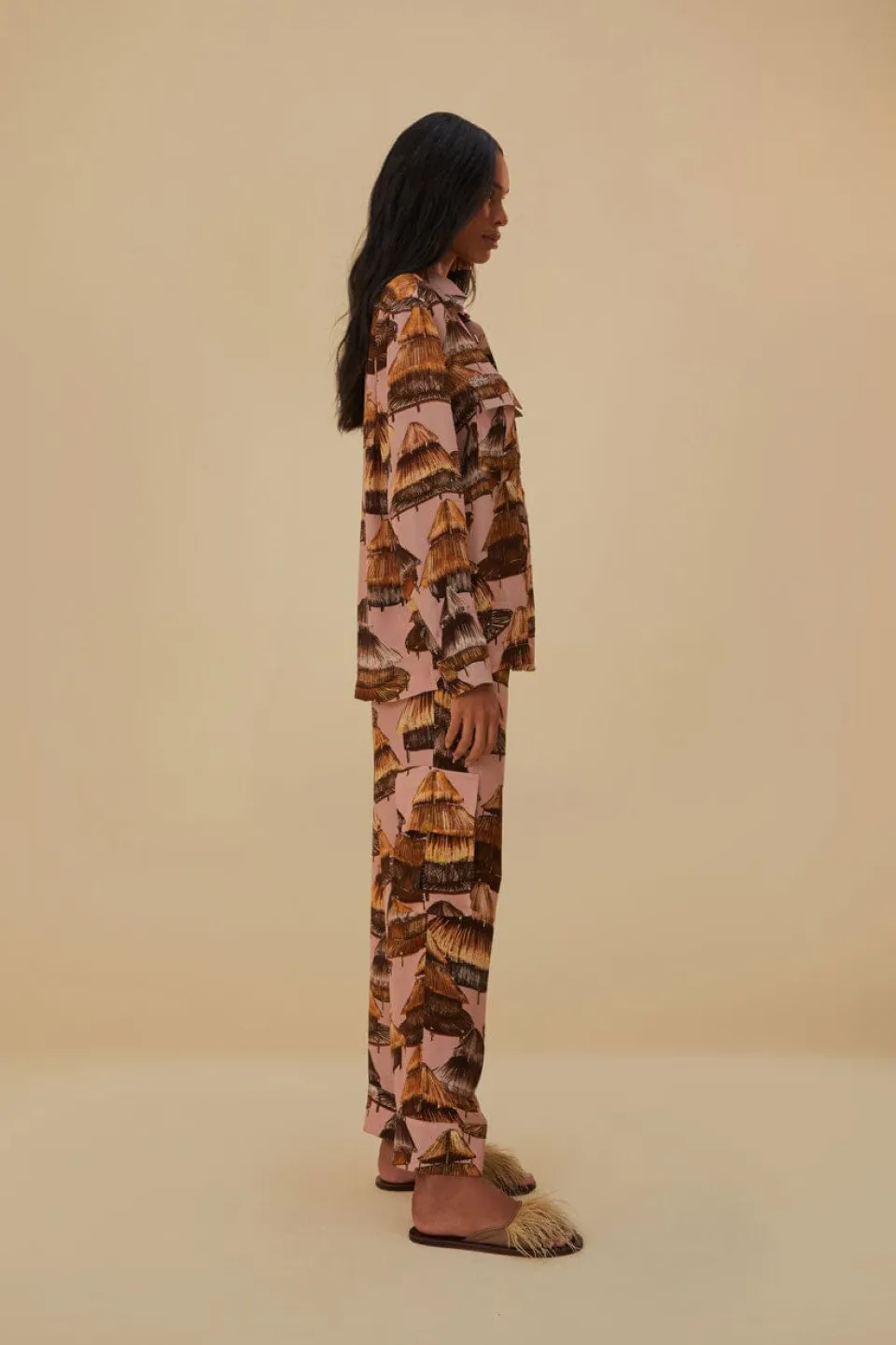 FARM Rio Pantalon<Pantalon cargo beige Shuhu