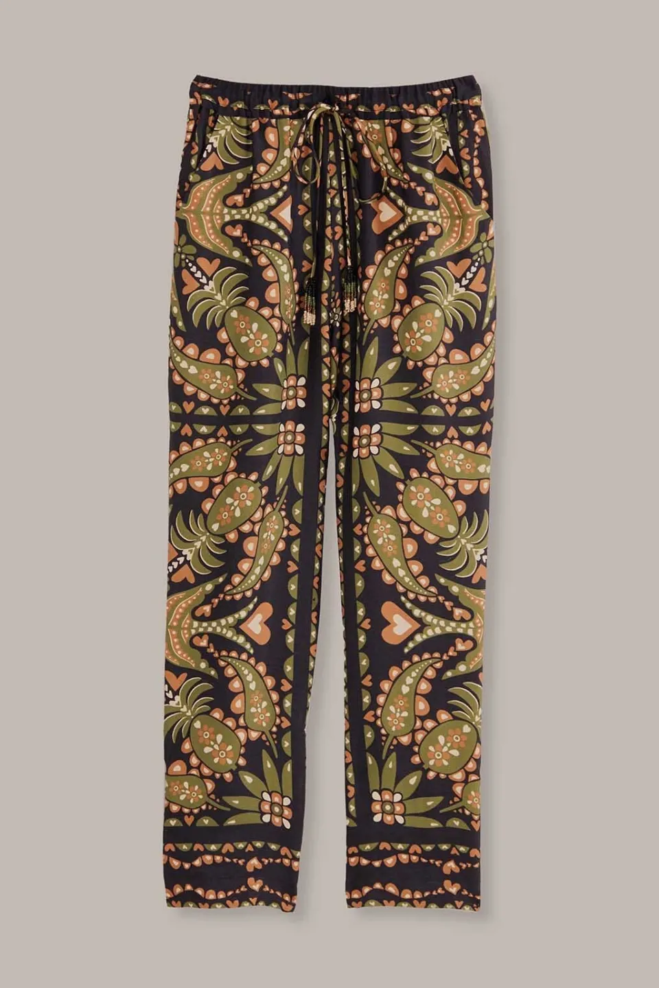 FARM Rio Pantalon<Pantalon écharpe Martina noir
