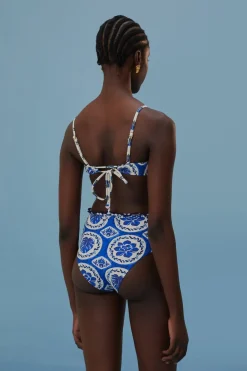 FARM Rio  Pantalon<Pantalon chaud Blue Tile Dream