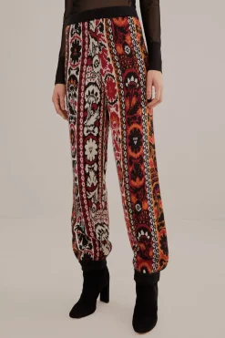 FARM Rio  Pantalon<Pantalon de jogging en tricot à rayures d'hiver