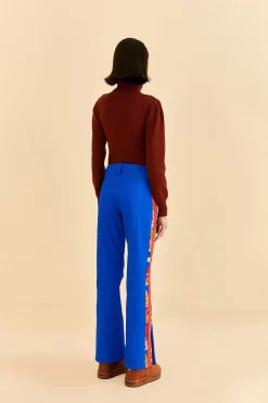 FARM Rio Pantalon<Pantalon de ski bananes colorées bleues