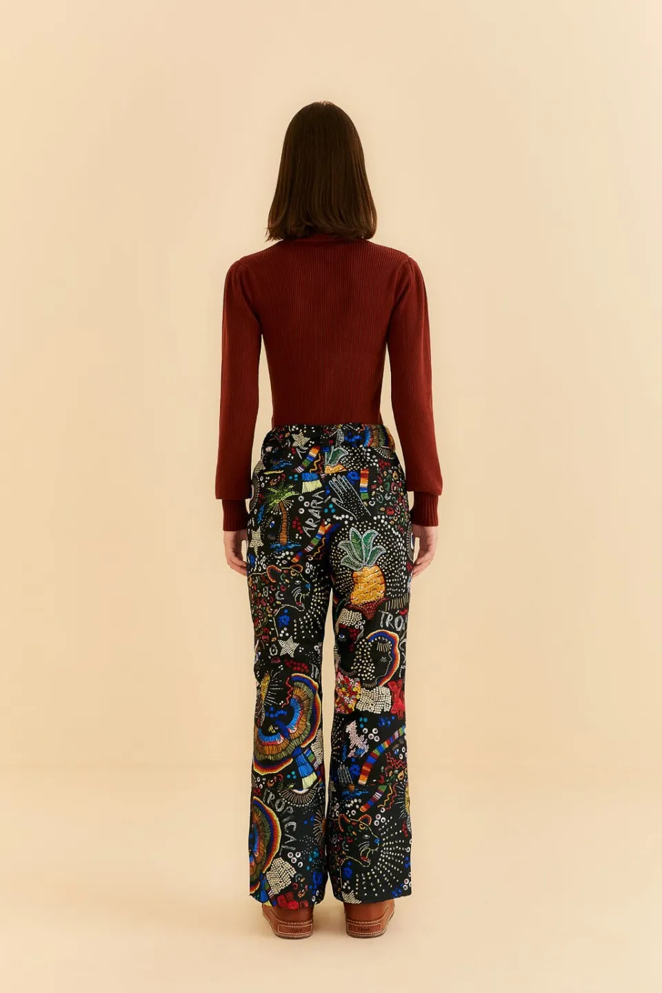 FARM Rio Pantalon<Pantalon de ski Borogodo noir