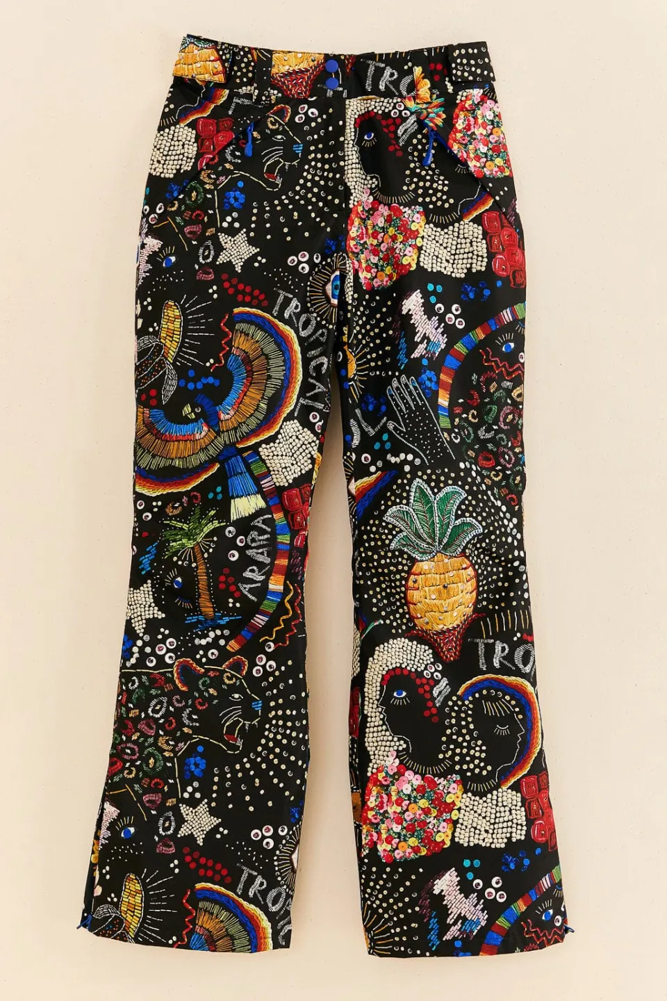 FARM Rio Pantalon<Pantalon de ski Borogodo noir