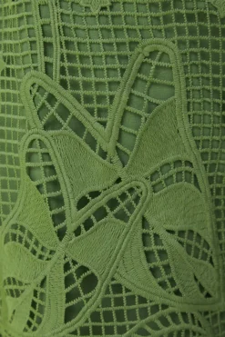 FARM Rio  Pantalon<Pantalon Guipire Vert