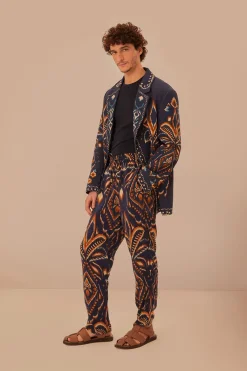 FARM Rio  Pantalon<Pantalon Ikat Ananas Bleu