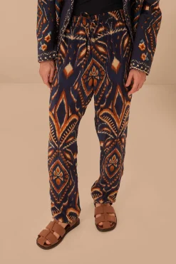 FARM Rio  Pantalon<Pantalon Ikat Ananas Bleu